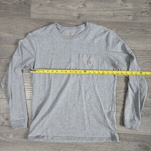 Carhartt Heather Gray Long Sleeve Tee